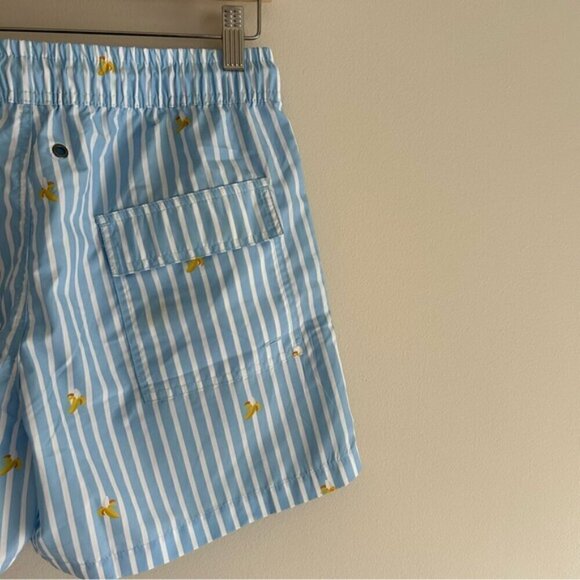 Nikben Striped Banana print Swim Trunks Shorts Size M - Picture 3 of 8